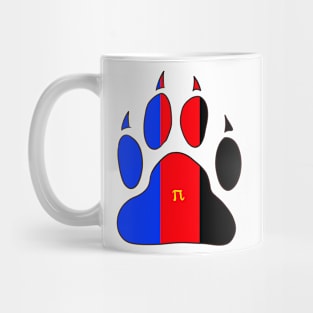 Polyamory Pride Paw Mug